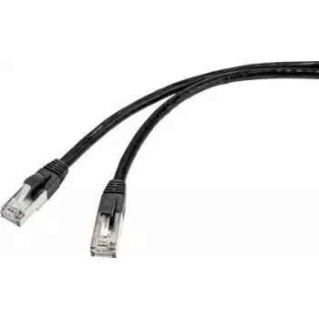 Renkforce RF-4538202 tīkla kabelis melns 20 m Cat6a S/FTP (S-STP) (RF-4538202)