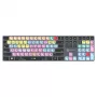 Mehāniskā stila pilnizmēra tastatūra LogicKeyboard LKB-PT-TPC, USB + Bluetooth, QWERTZ vācu, melna