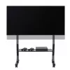 Mobilais TV statīvs ART STO SD-22 45–90 collu ekrāniem, VESA 100×100–800×400, slodze 60 kg, tērauds, ritenīši