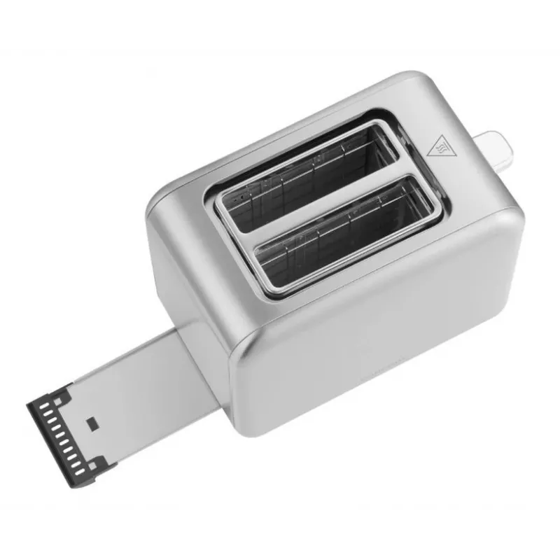 Toaster Concept Solution TE2050 — 2 šķēles, 950 W, nerūsējošais tērauds, 280×160 mm