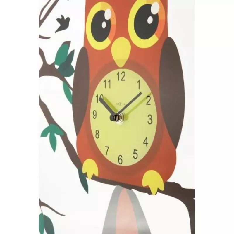 NeXtime pulkstenis 8169 Oohoo, Ø43 cm, sienas, daudzkrāsains