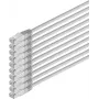 Tīkla kabelis ShiverPeaks 75713-H-SET10 Cat 6 S/FTP PIMF, 10 gab. iepakojumā