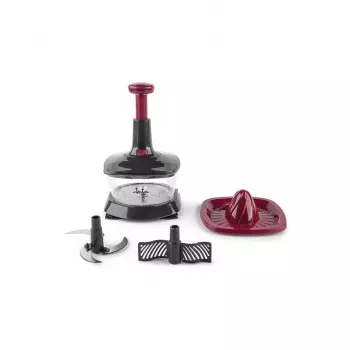 Manuālais virtuves smalcinātājs JATA HMAQ4505 Bordo melns