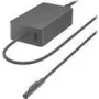 Microsoft - Barošanas bloks - 127 W - EMEA - melns - komerciālai lietošanai - Surface Book, Book 2, Book 3, Go, Go 2, Laptop, Laptop 2, Laptop 3, Pro 6, Pro 7, Pro X (USY-00005)