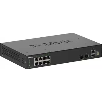 D-Link 10 portu gigabita stackojams viedais pārvaldītais slēdzis ar 2 x 10G SFP+ pieslēgvietām