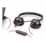 Austiņas POLY Melnswire C5220 vadu USB-C birojam zvanu centram