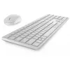 DELL Pro tastatūra and pele - KM5221W - French (AZERTY) - balta