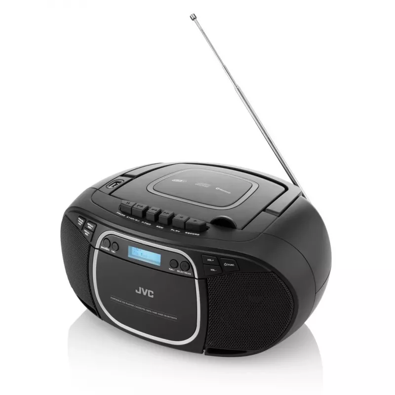 JVC RC-E561B-DAB CD atskaņotājs Melns Pārnēsājams CD atskaņotājs