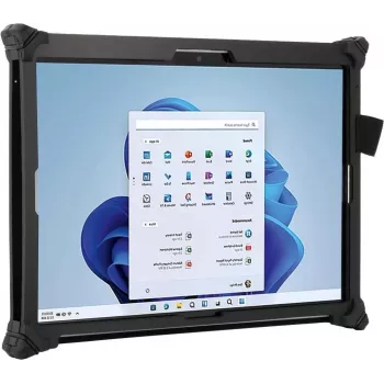 Mobilis RESIST Pack - planšetdatora aizmugurējais vāciņš - izturīgs - melns - paredzēts Microsoft Surface Pro 8 (050053)