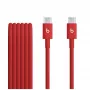 Apple USB-C uz pītais kabelis - Rapid Sarkans - Kabelis - Digitāls/Dati (MDGF4ZM/A)