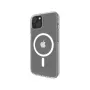 Case SheerForce MagSafe Anty-mikrobiologic for iPhone 13, caurspīdīgs
