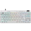 LOGITECH G PRO X TKL RAPID spēļu tastatūra - BALTA - US INT'L - USB - EMEA28i-935 - LINEĀRA
