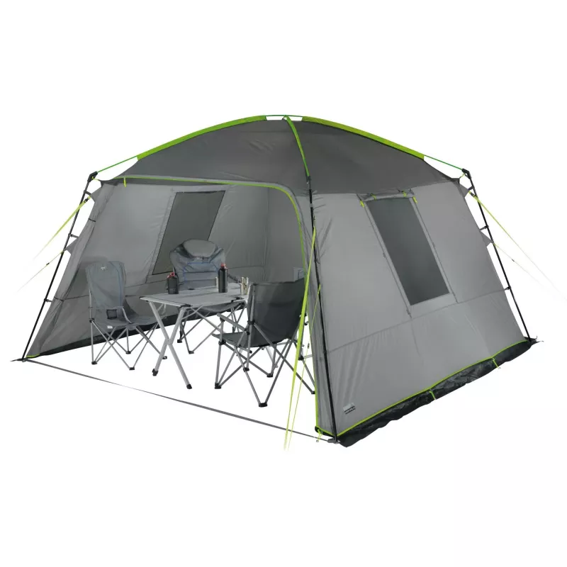 Pavillon Cabana (pelēks/laima krāsā, 3,5 m x 3,5 m)