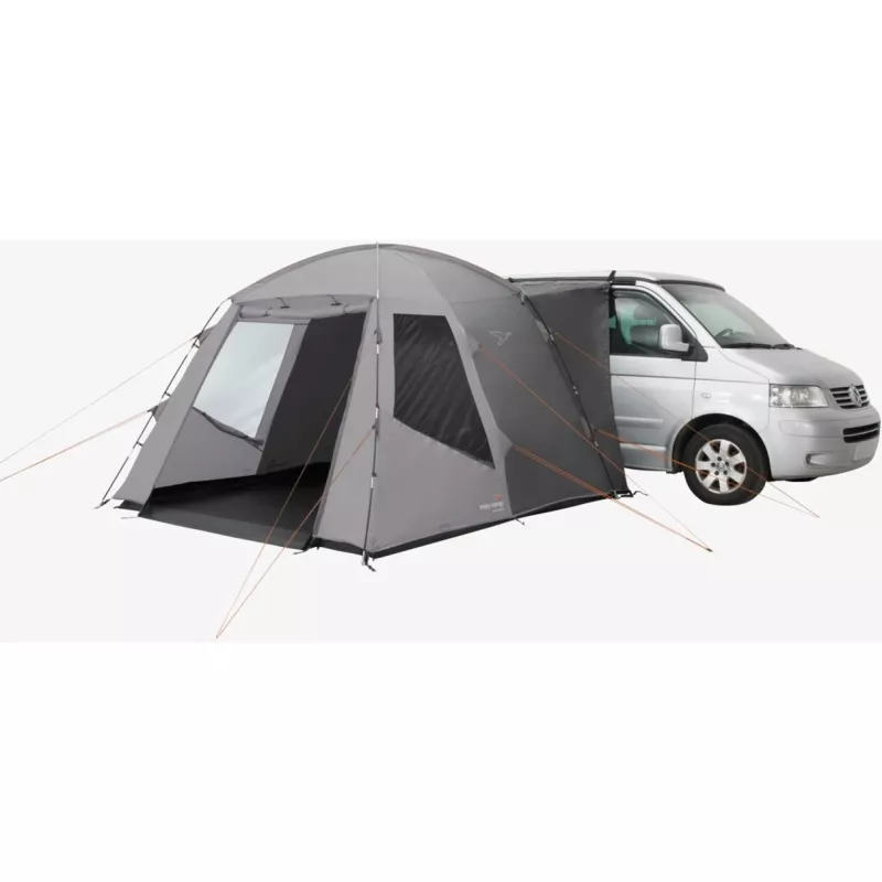 Sānu nojume easy camp 120504 — noņemama poliestera grīdas pamatne, stikla šķiedras stieņi, augstums 2050 mm, svars 7,6 kg