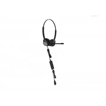 Austiņas Tellur Voice 420 vadu austiņas binaurālas melnas TLL411006