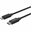 Mobilā tālruņa kabelis Ansmann 1700-0106 Melns USB C Lightning 0,12 m
