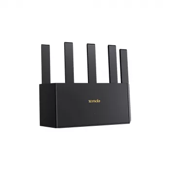 Tenda TX2L Pro bezvadu maršrutētājs Gigabit Ethernet divjoslu (2.4 GHz / 5 GHz) Melns