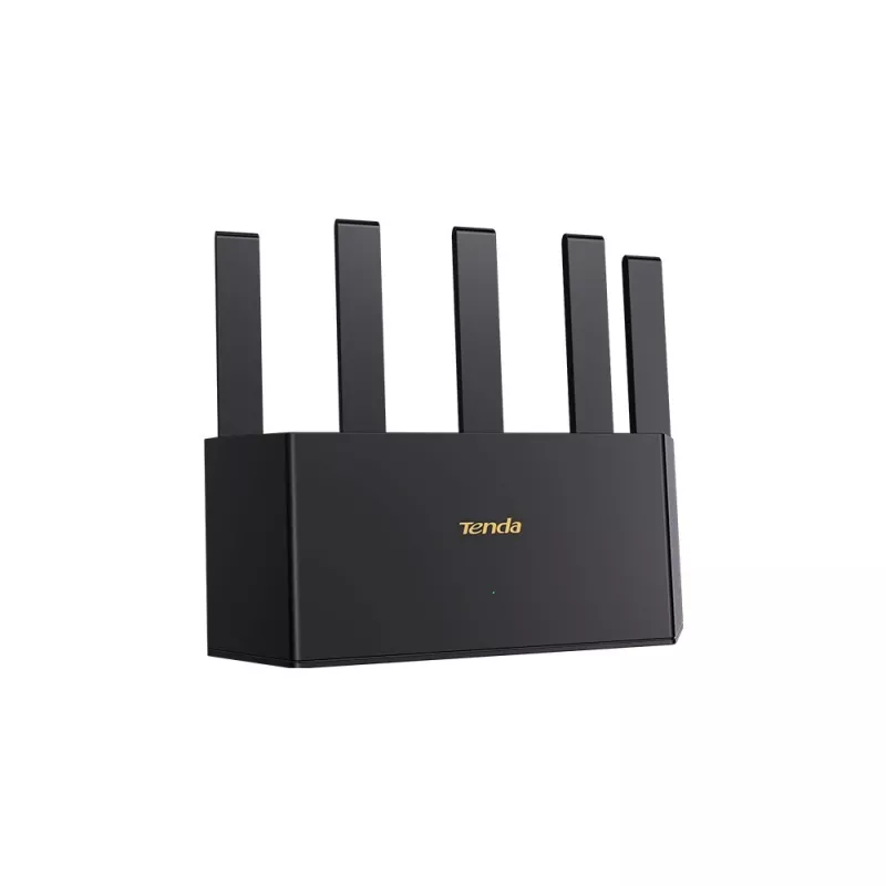 Tenda TX2L Pro bezvadu maršrutētājs Gigabit Ethernet divjoslu (2.4 GHz / 5 GHz) Melns