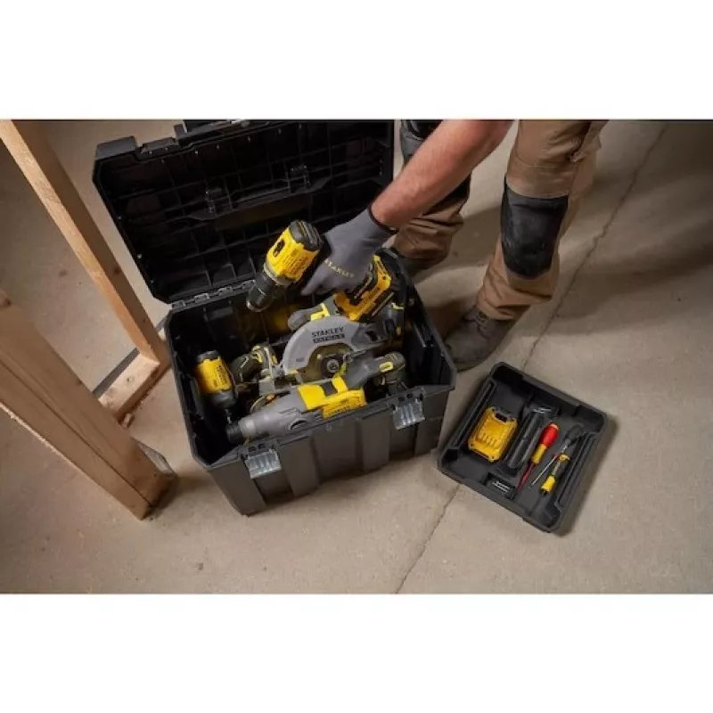Instrumentu uzglabāšanas kaste Stanley FATMAX FMST75753-9 Melna 1000mm platums