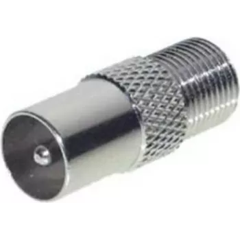 Adapter ShiverPeaks 85322 — IEC tēviņa (kontaktdakšas) savienotājs uz F mātītes (kontaktligzdas) savienotāju
