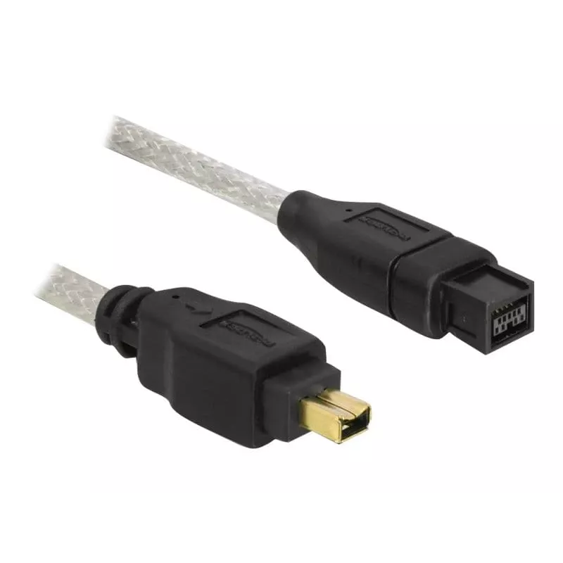FireWire A/B kabelis DeLOCK 82588 1,0 m pelēks