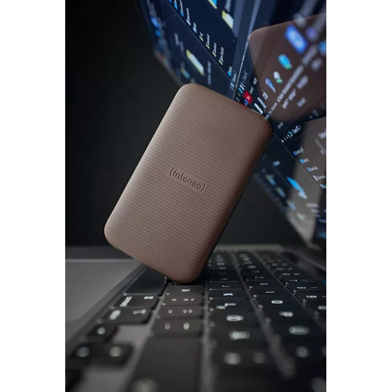 SSD disks Intenso 1TB ārējais USB Type-C 3.2 Gen 2 brūns