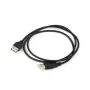 USB kabelis Star Micronics USB 2.0 1m melns vīriešu/vīriešu