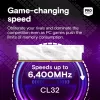 Crucial Pro OC 32GB (2x16GB) DDR5 PC5-48000C32 6400MHz Dual Channel Kit - balta