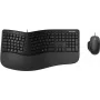 Microsoft Ergonomic Desktop tastatūra pele included Office USB QWERTY Nordic Melns (RJU-00009)