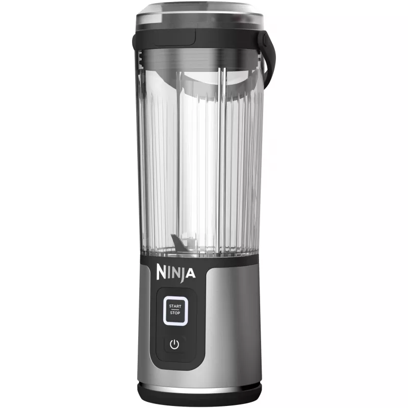 Sport blender Ninja BC151EUBK — 0.53 L bļoda, 14.4 W, baterija, ledus smalcināšana, melns