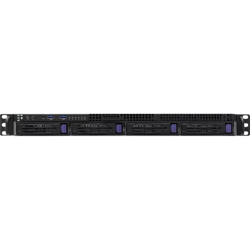 ASRock 1U4LW-B650/2L2T RPSU servera bāzes sistēma AMD B650 Socket AM5 Rack (1U)