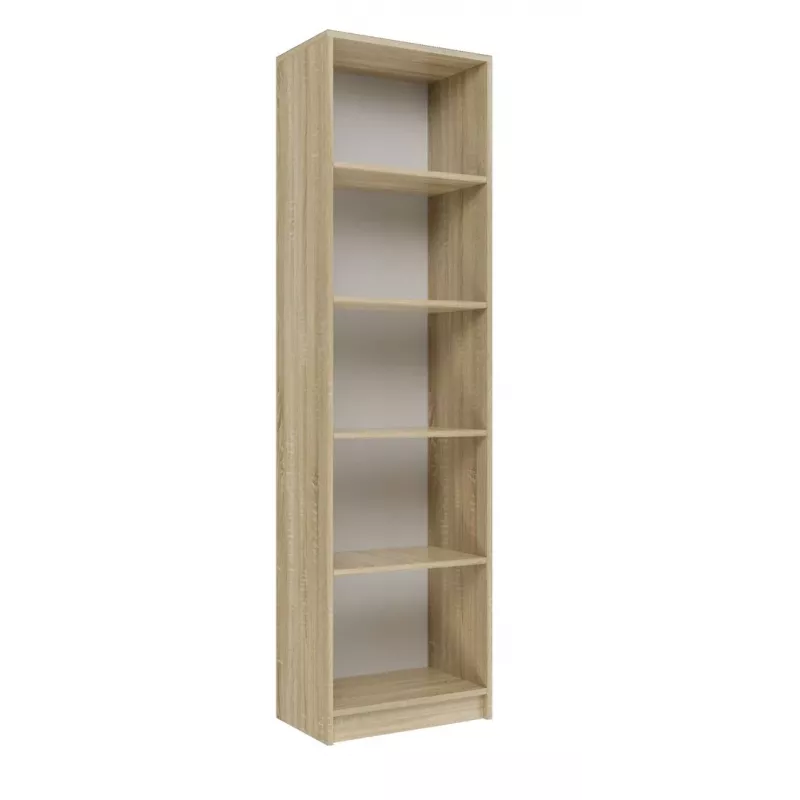Topeshop R50 SONOMA biroja grāmatu skapis