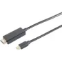 Video kabeļa adapteris ShiverPeaks BS10-72025 Mini DisplayPort uz HDMI 1m