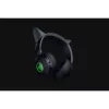 Austiņas Razer Kraken Kitty V2 BT — Bezvadu Bluetooth, apkārtauss, galvas stīpa, 20–20000 Hz, 325 g, melnas