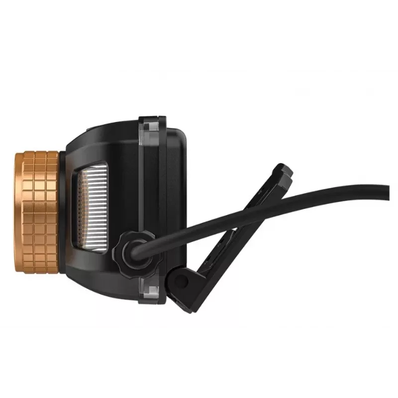 Galvaslampa Duracell DH1500R — melna/oranža, uzlādējama brīvroku gaisma