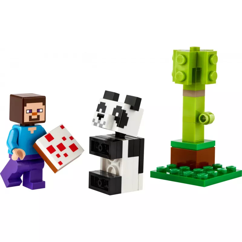 LEGO Minecraft Steve and Baby Panda 30672 Polybag