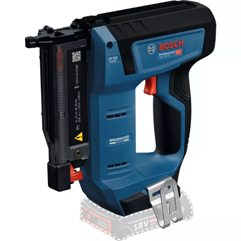 Akumulatora naglotājs GNH 18V-35 Professional solo, 18V (zils/melns, bez akumulatora un lādētāja, L-BOXX kastē)