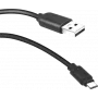 SBS datu un uzlādes kabelis USB 2.0 - Type-C - 1,5 m - USB A - USB C - USB 2.0 - Vīrišķais/Vīrišķais - Melns