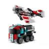 LEGO Creator 2-in-1 komplekts “Flatbed Truck with Helicopter” 31146, pārveidojams būvējums bērniem