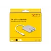 Karšu lasītājs DeLOCK 91005 USB 3.2 Gen 1 Type-C pelēks CF MMC MicroSD