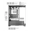 TACENS Mars Gaming MCPRISMA Midi Tower datora korpuss, melns, rūdītais stikls, atbalsta ATX/Micro-ATX/Mini-ITX, 2x3,5 collu + 2x2,5 collu nodalījumi