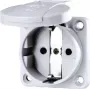 MENNEKES SCHUKO paneļa kontaktligzda 16A 11030 pelēka 2P+E 230V 11030 (11030.)
