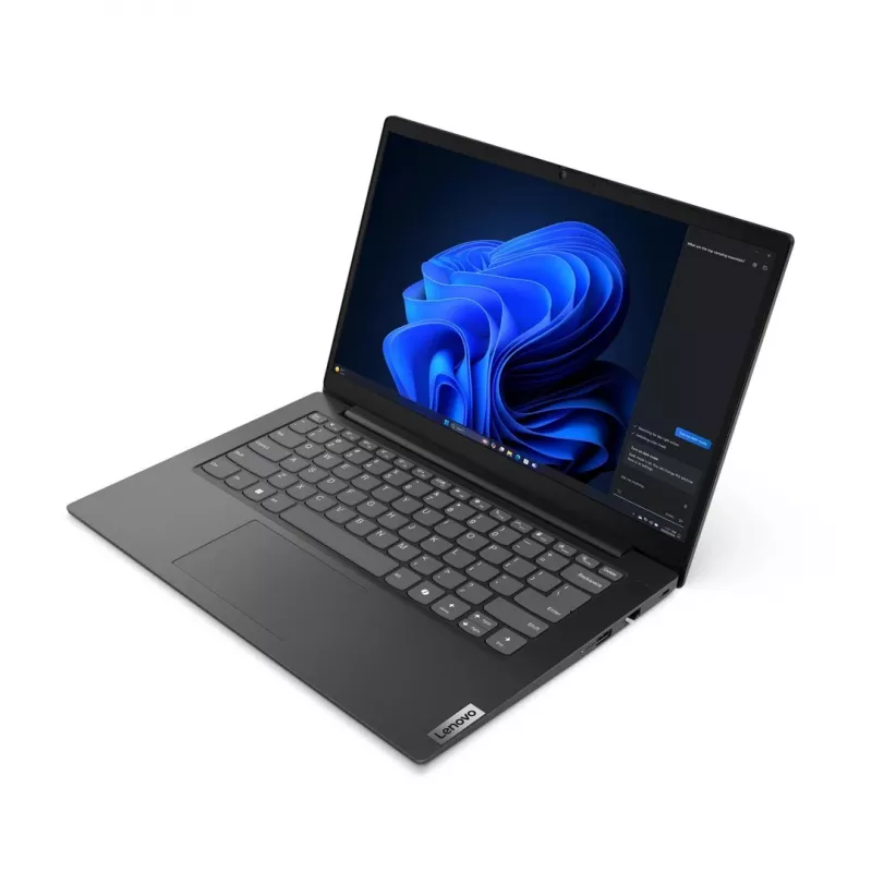 Klēpjdators Lenovo V14 G5 IRL – 14,0 collu FHD 250 nitu AG, Intel i7-13620H, 16GB DDR5 5200, 512GB SSD, Intel UHD, 720p kamera, LAN, 47Wh, bez OS