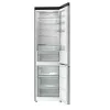 Ledusskapis ar saldētavu Gorenje NRB620E61X4WFE, brīvstāvošs, nerūsējošais tērauds, kopējā ietilpība 413 L, saldētava apakšā 130 L, NoFrost, LED displejs