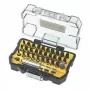Skrūvgriežu uzgaļu komplekts DeWalt DT70560T — 32 gabali, dažādi uzgaļi glabāšanas futlārī