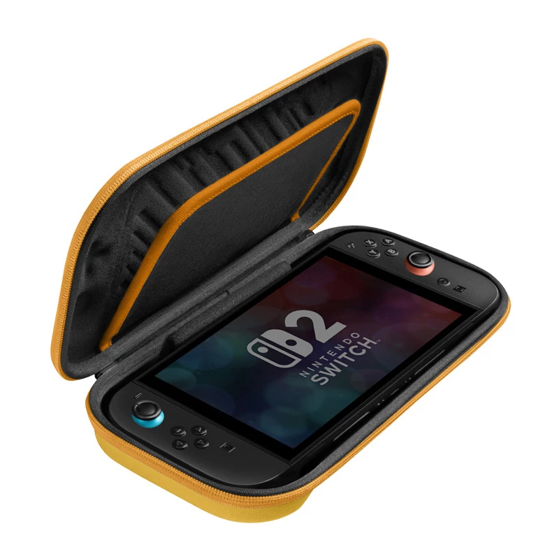 Plāns aizsargmaciņš Tomtoc FancyCase-G05 priekš Nintendo Switch 2, dzeltens
