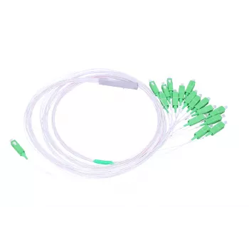 Kabeļa sadalītājs Extralink Splitter 1:16 PLC SC/APC 900um 1m Balts