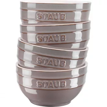 STAUB APAĻĀ BĻODA 40508-148-0 14 CM - 4 GAB. KOMPLEKTS