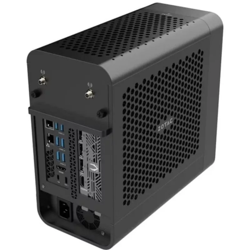 ZOTAC ZBOX-EU27507TC-BE-W5B Intel Core Ultra 7 265 RTX 5070 Ti 16GB DDR5 1TB M.2 SSD W11H WIFI BT 5G LAN GLAN 3xDP HDMI EMEA EU+UK (ZBOX-EU27507TC-BE-W5B)