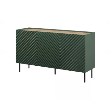 3D2SZ ONDA kumode 150x45xH85 zaļš